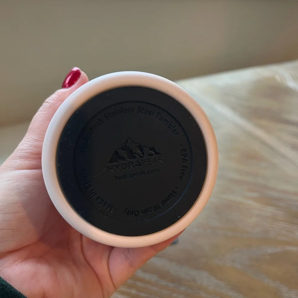 Hydrapeak Pink Teddy Bear Ribbons Valentines Tumbler Water Bottle